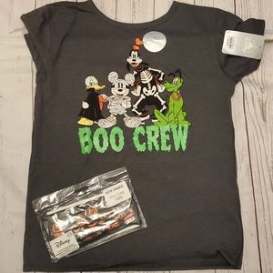 💙Disney Boo Crew XL Boys Gray T-Shirt Size XL💙